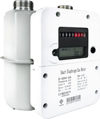 Medidor de gas de diafragma Viewshine D-GR2